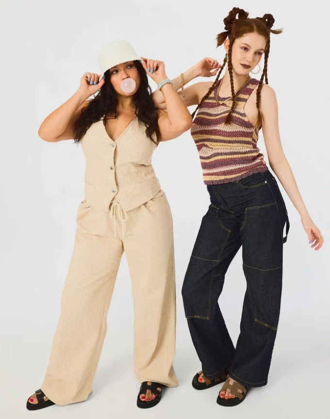 Minorca-byxor i khaki Minorca-byxor i khaki