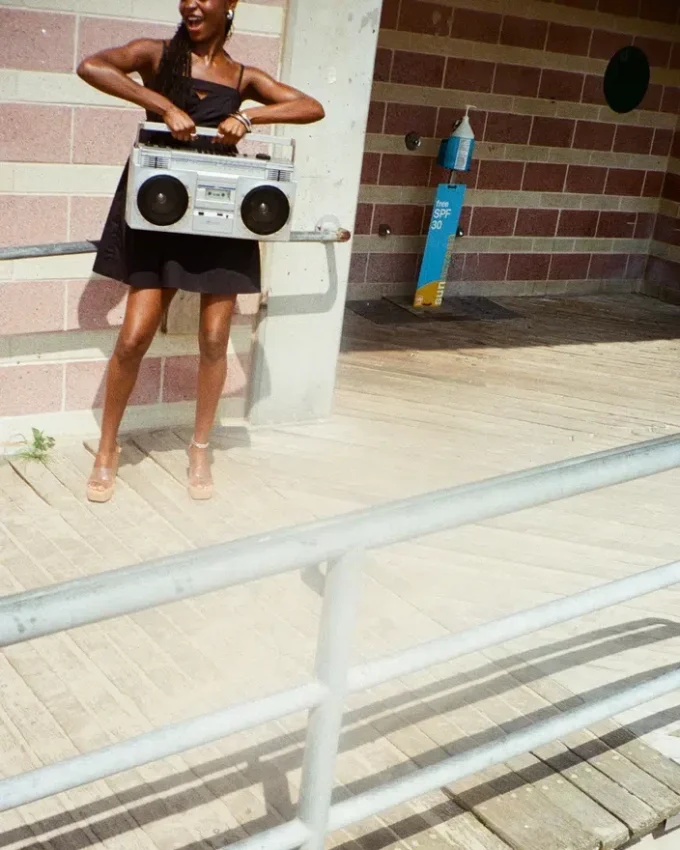 Meadow-klänning, svart