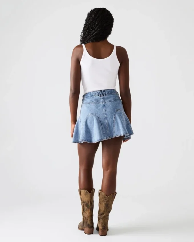 Melany-jeanskjol Forever Blue