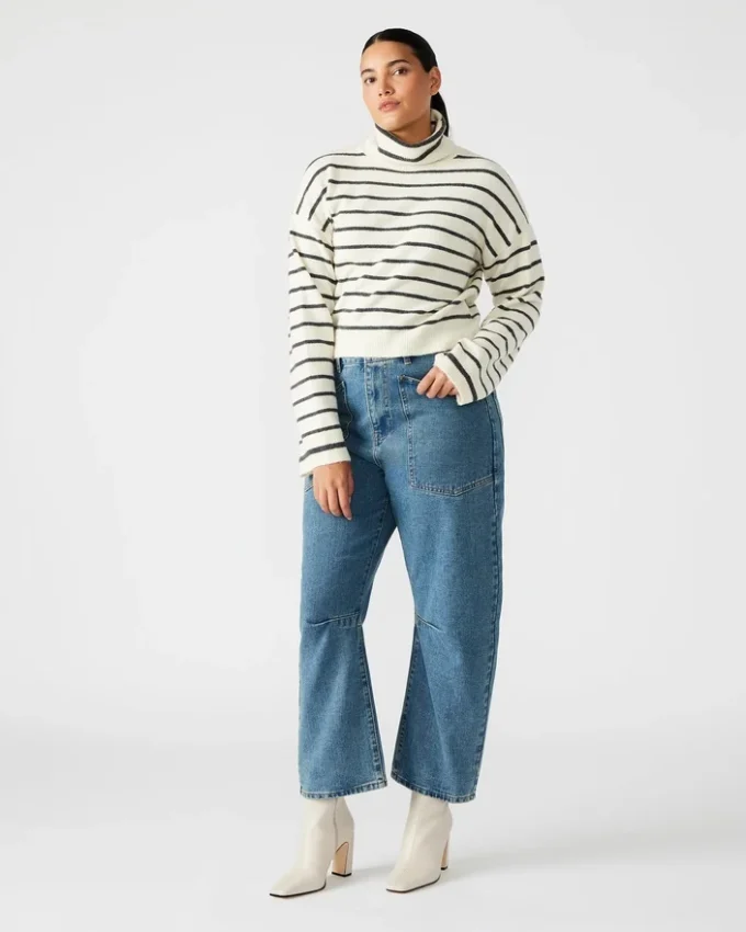 Narsha-tröja vit/svart