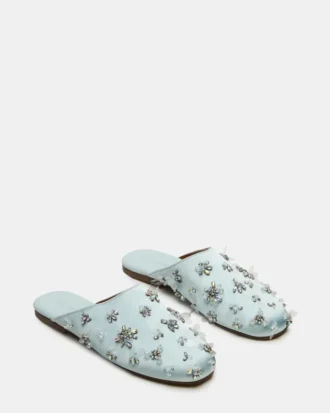 Pearson Blå satin med strass