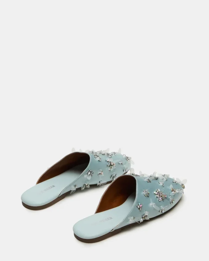 Pearson Blå satin med strass