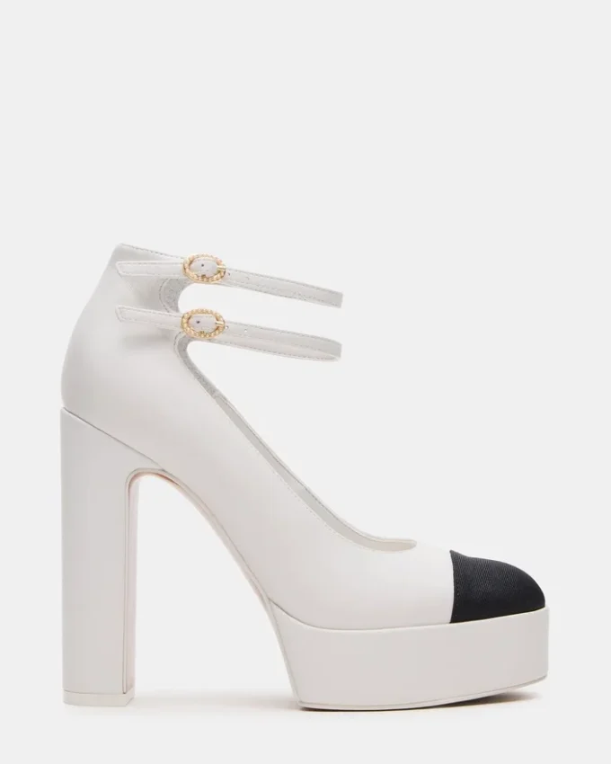 Peyton vitt läder Peyton vitt läder