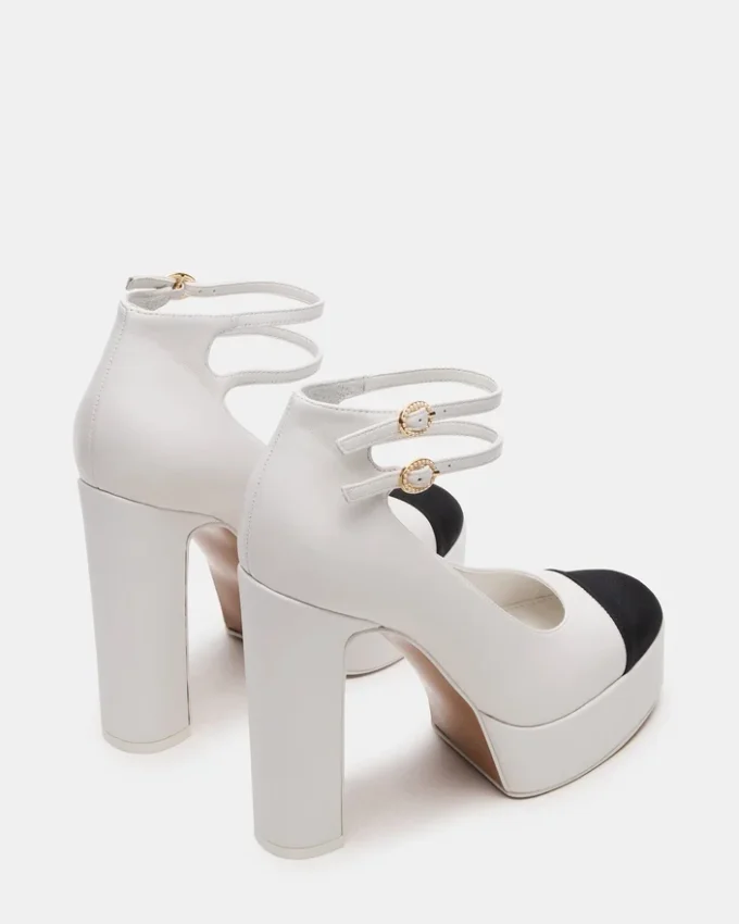 Peyton vitt läder Peyton vitt läder