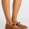 Poppin Brown Raffia