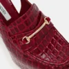 Quinn Red Crocodile