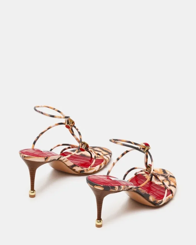 Ramos Stone röd/brun print