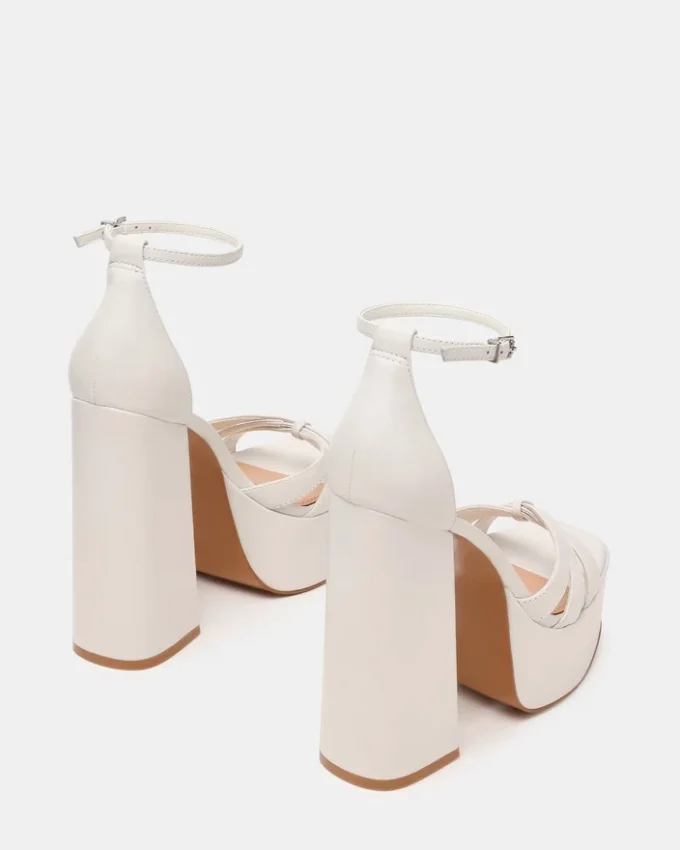 Retro vitt läder Retro vitt läder