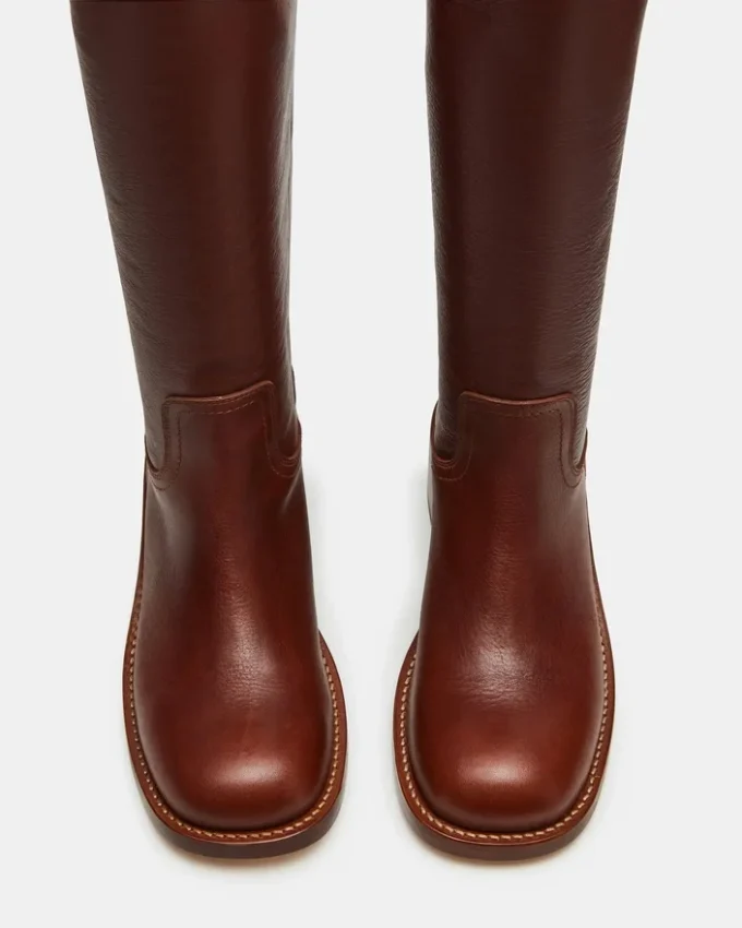 Riggs Rust läder med bred vad