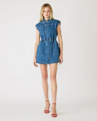 Robbie-klänning Aruba Blue