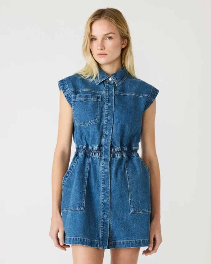 Robbie-klänning Aruba Blue