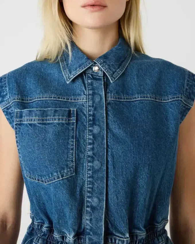 Robbie-klänning Aruba Blue