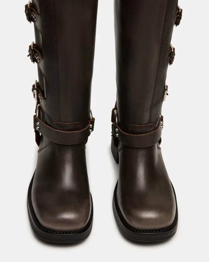 Rocky Brown Slitna breda kalvbyxor Rocky Brown Slitna breda kalvbyxor