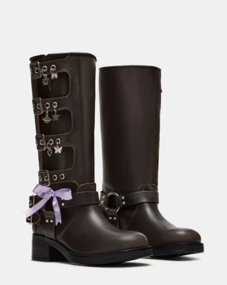 Rocky Charms Brown Distressed