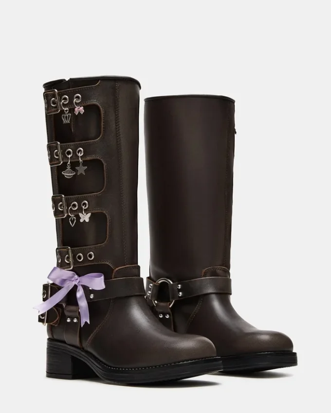 Rocky Charms Brown Distressed