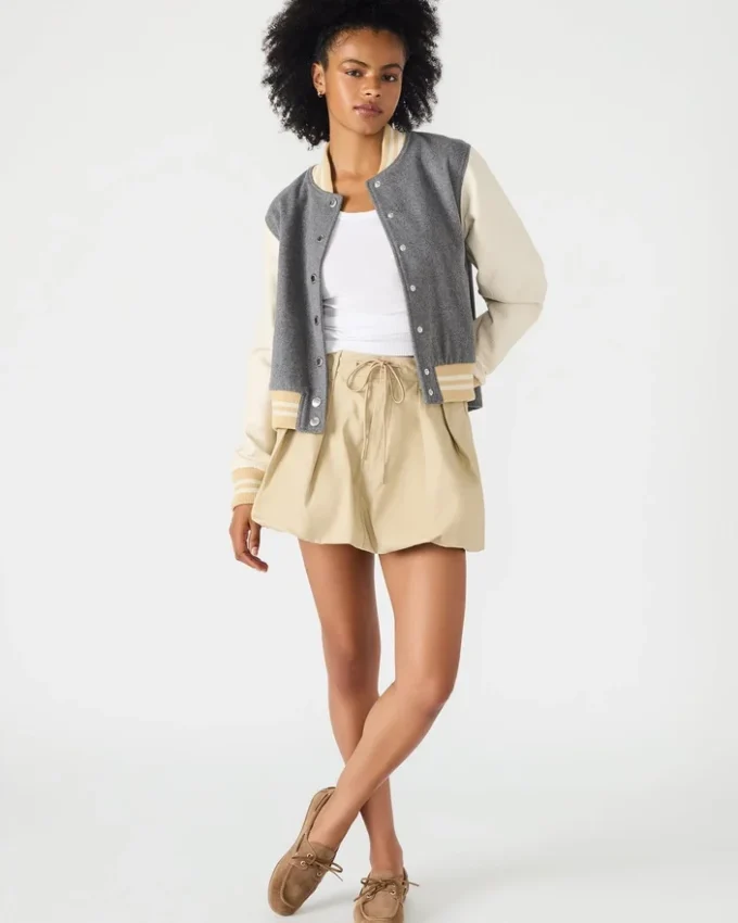 Rooney-jacka, gråmelerad