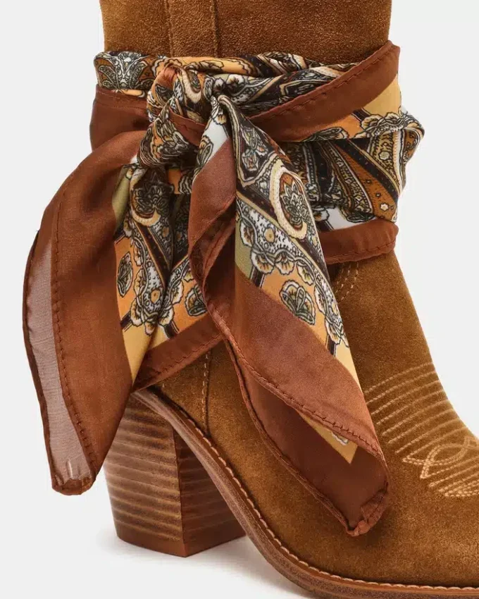 Sally Scarf Chestnut Suede Sally Scarf Chestnut Suede