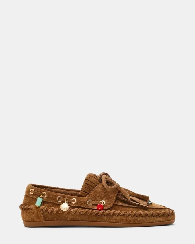 Samual Charm Chestnut Suede