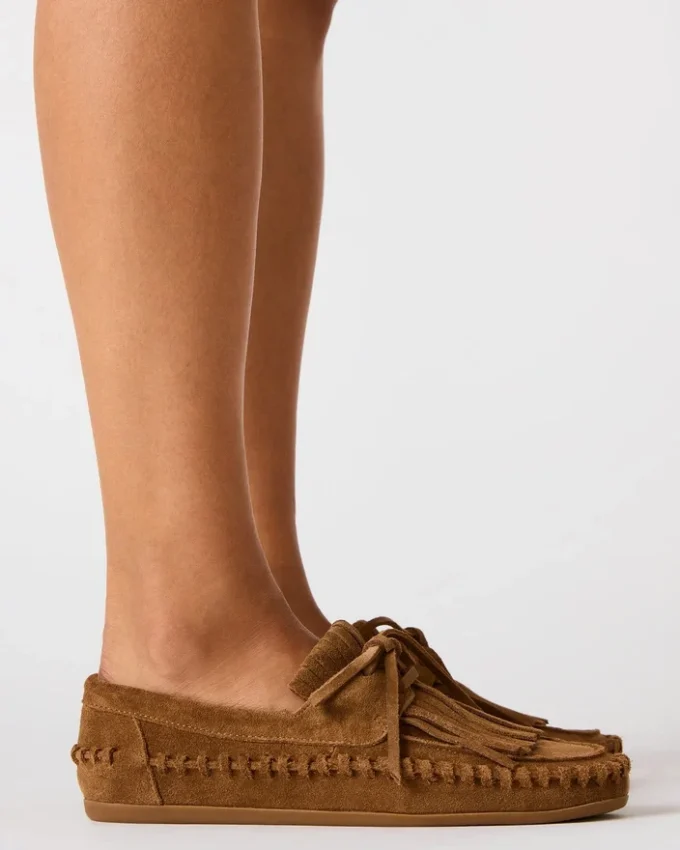 Samual Charm Chestnut Suede