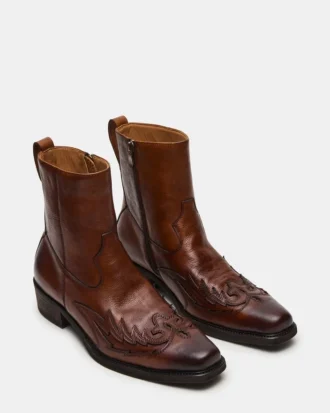 Santana brunt läder