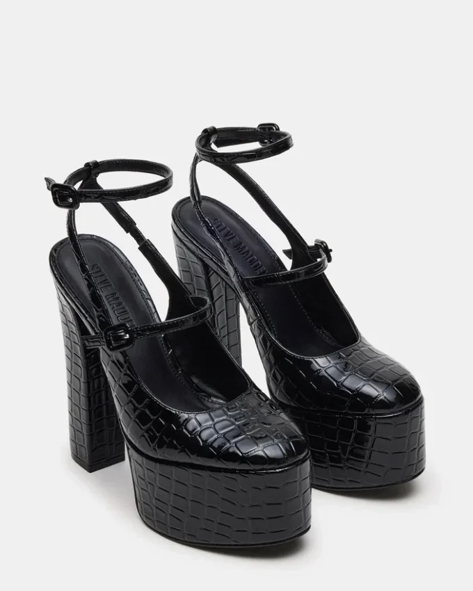 Scotlyn Black Crocodile