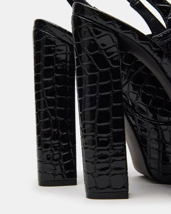 Scotlyn Black Crocodile