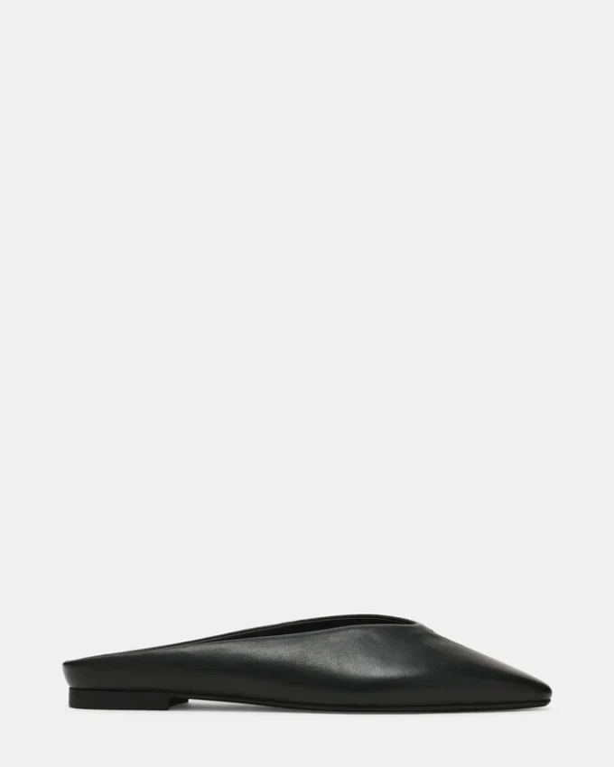 Sherman svart läder