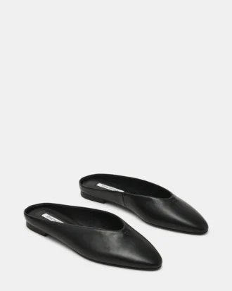 Sherman svart läder