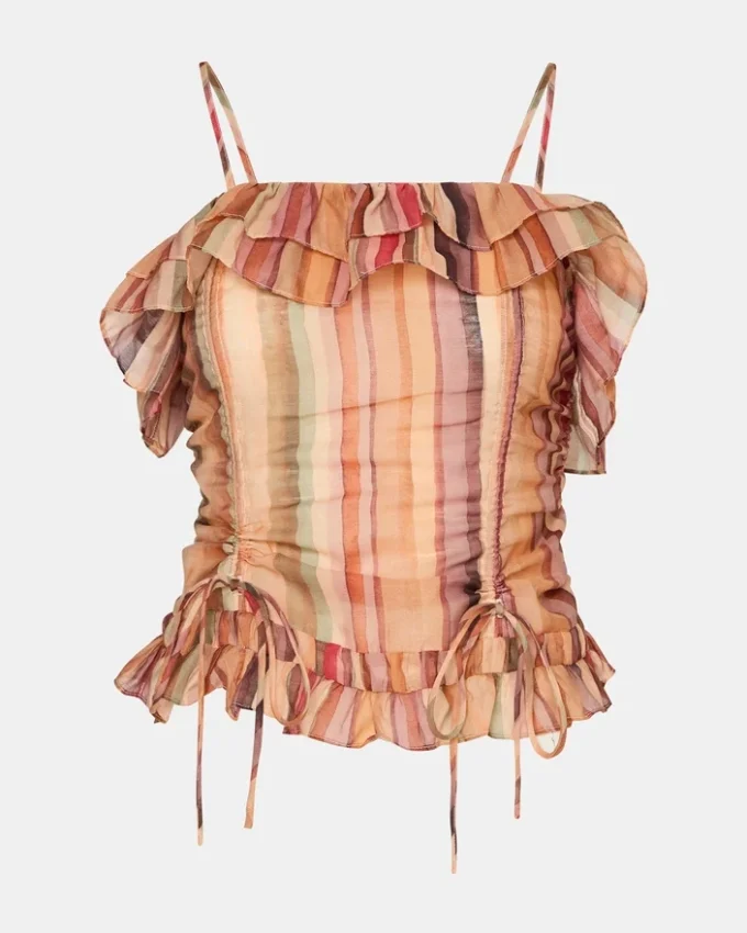 Shilloh-top med randigt mönster Shilloh-top med randigt mönster