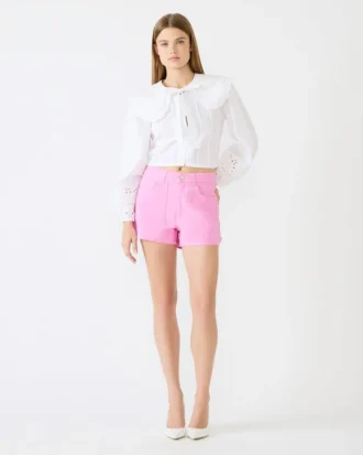 Sienne Canvas Short Pink Taffy