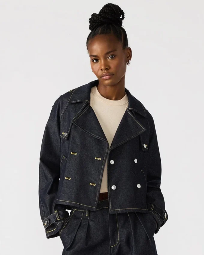 Sirus jeansjacka Indigo