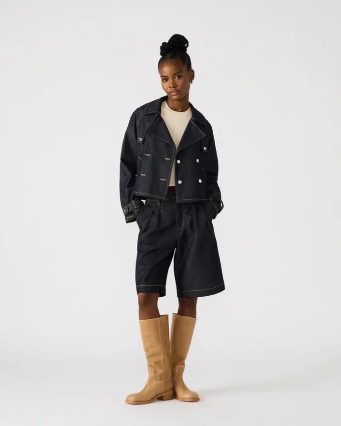 Sirus jeansjacka Indigo