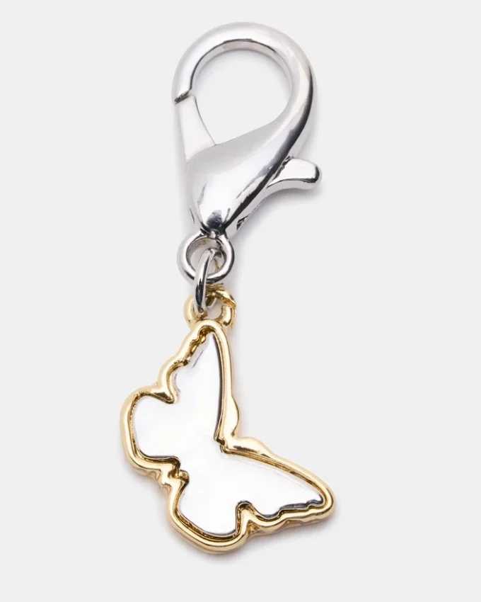 Skosnören och berlocker, blå