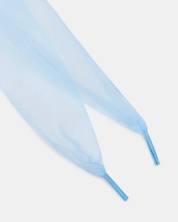 Skosnören och berlocker, blå