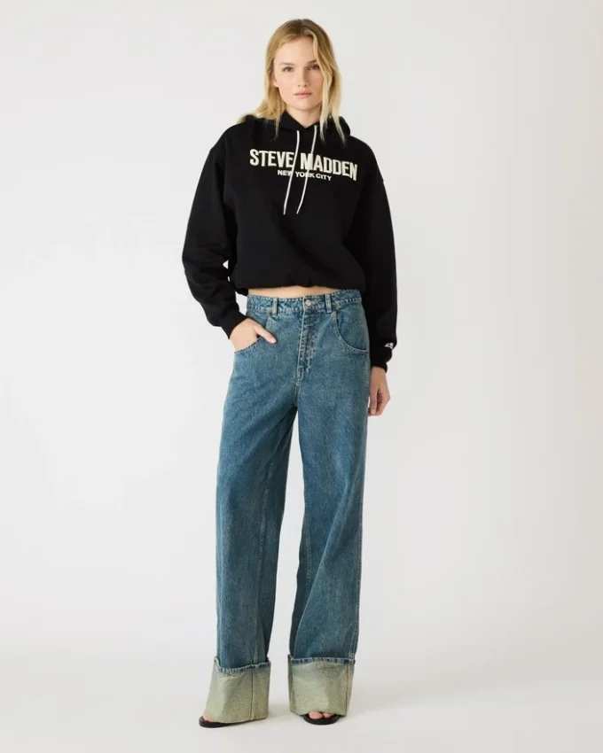 Sm Logo Hoodie Svart Sm Logo Hoodie Svart