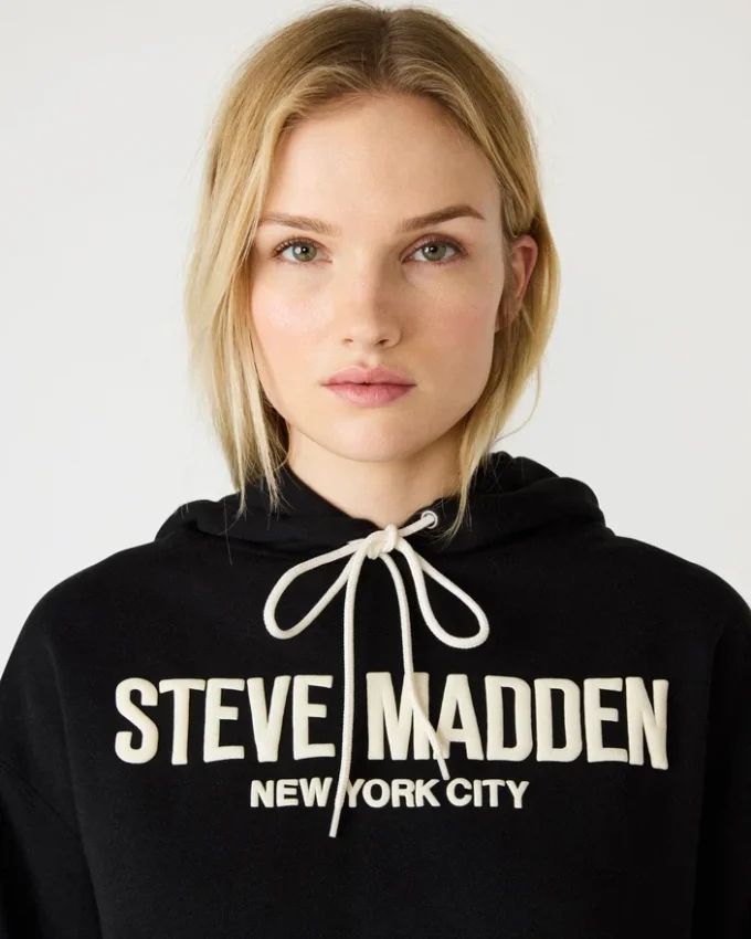 Sm Logo Hoodie Svart Sm Logo Hoodie Svart