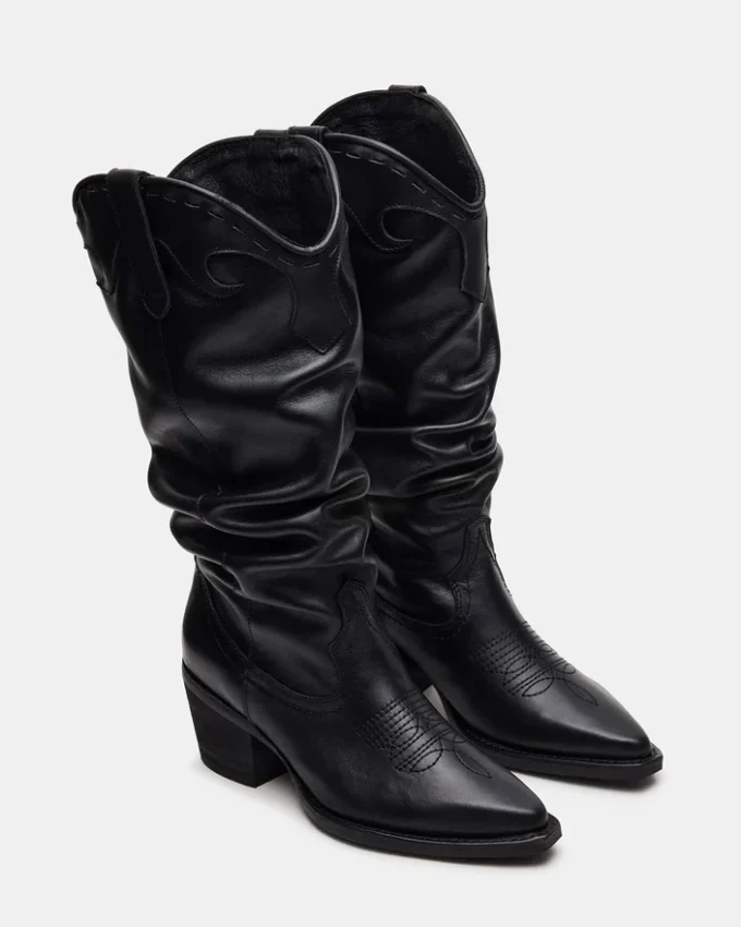 Stage svart läder Stage svart läder