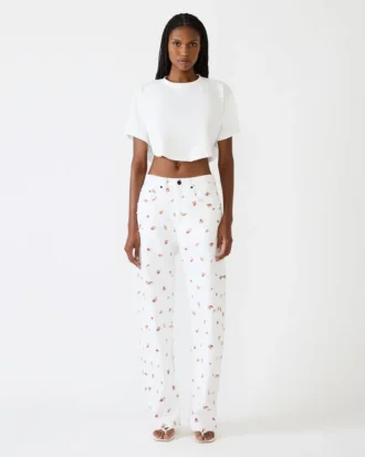 Sydnee Floral Jean Antique