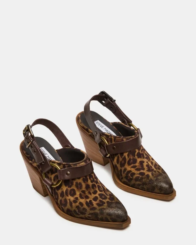 Talika Leopard Suede