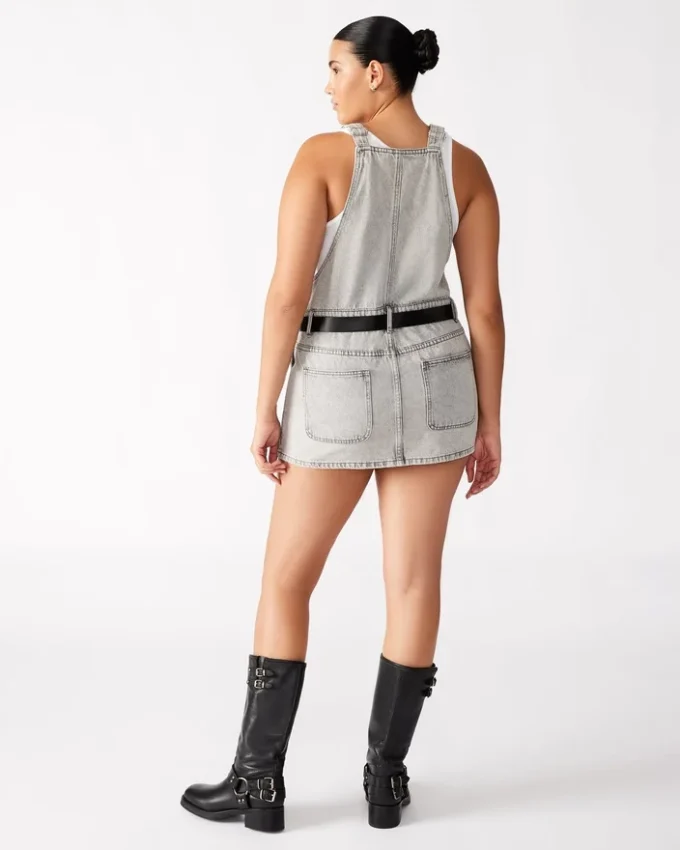 Tamia-klänning Ljusgrå