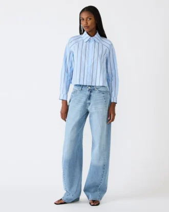 Tess-top i Estate Blue