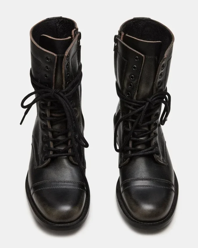 Theron Black Distressed