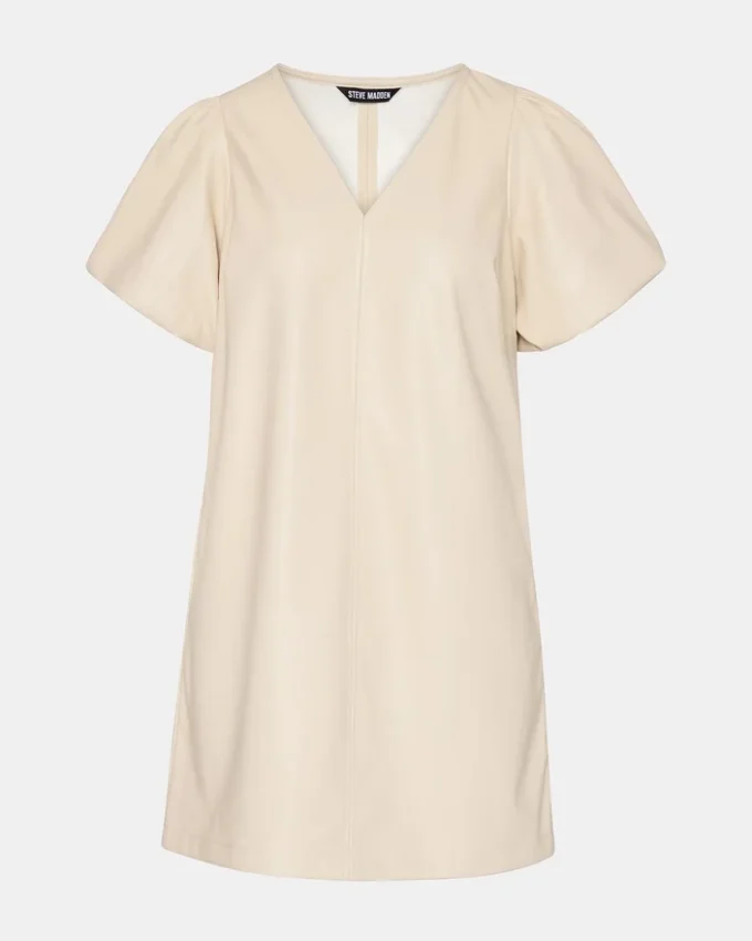 Tilly-klänning i benvitt