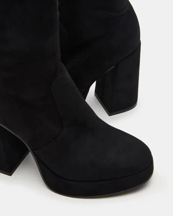 Twain Black Wide Calf