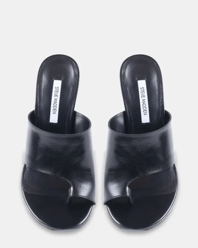 Valentin svart läder