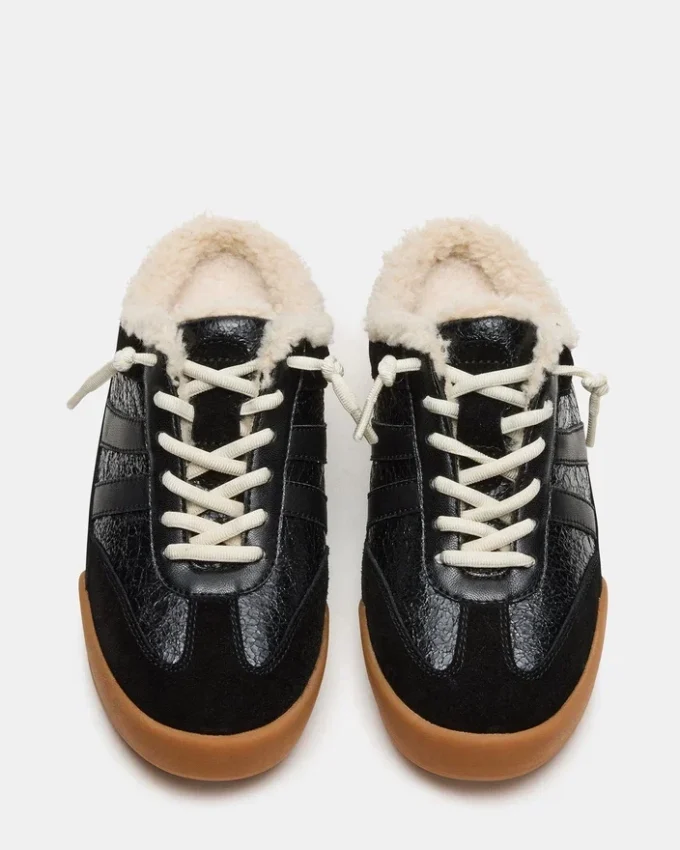 Vandy Faux Fur Black Multi