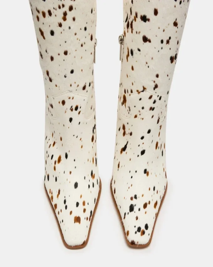 Wescot Brown Cow Print