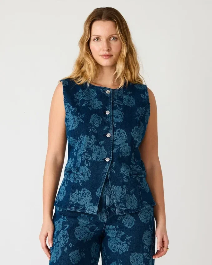 Wesley-top i Rose Frost