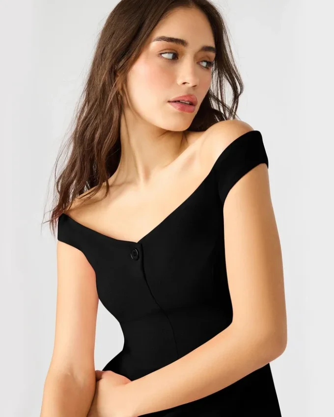 Yana-klänning svart